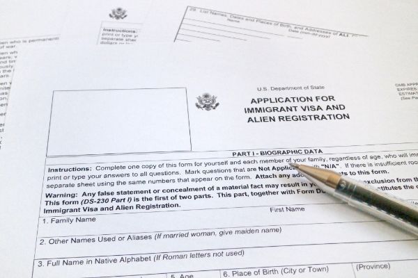 Application for Immigrant Visa